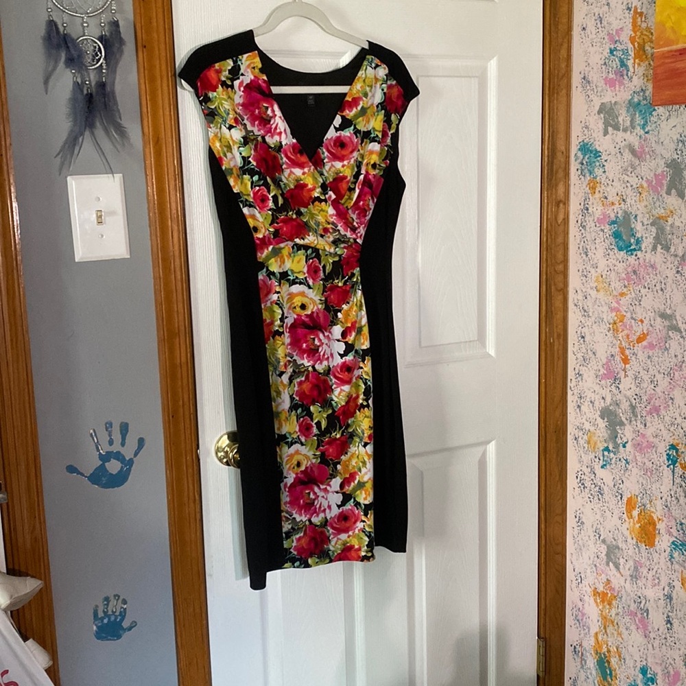 Connected Apparel Floral Dress